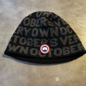 Canada Goose Authentic OVO toque - one size - black limited edition- Drake
